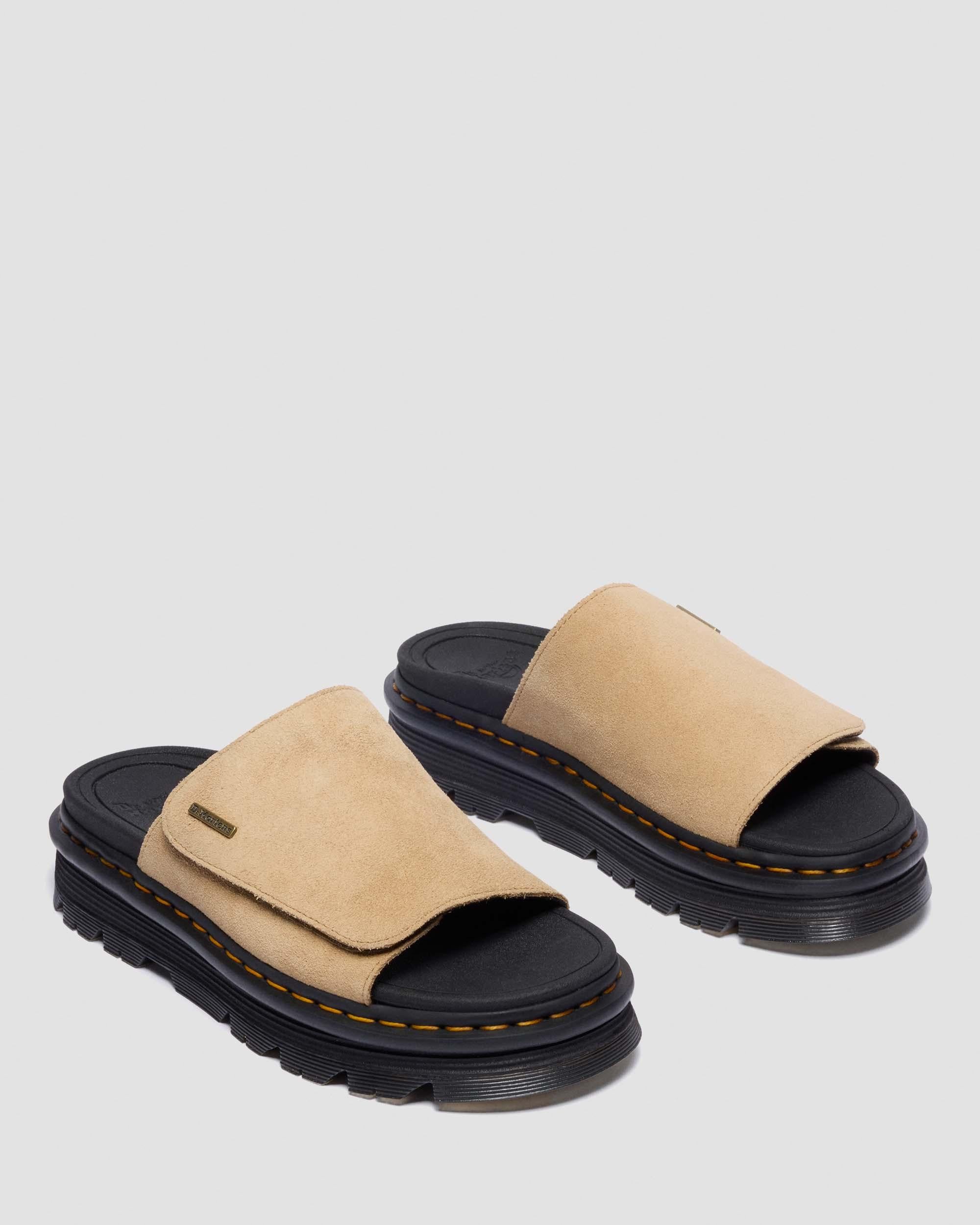 Zebzag Suede Platform Slides