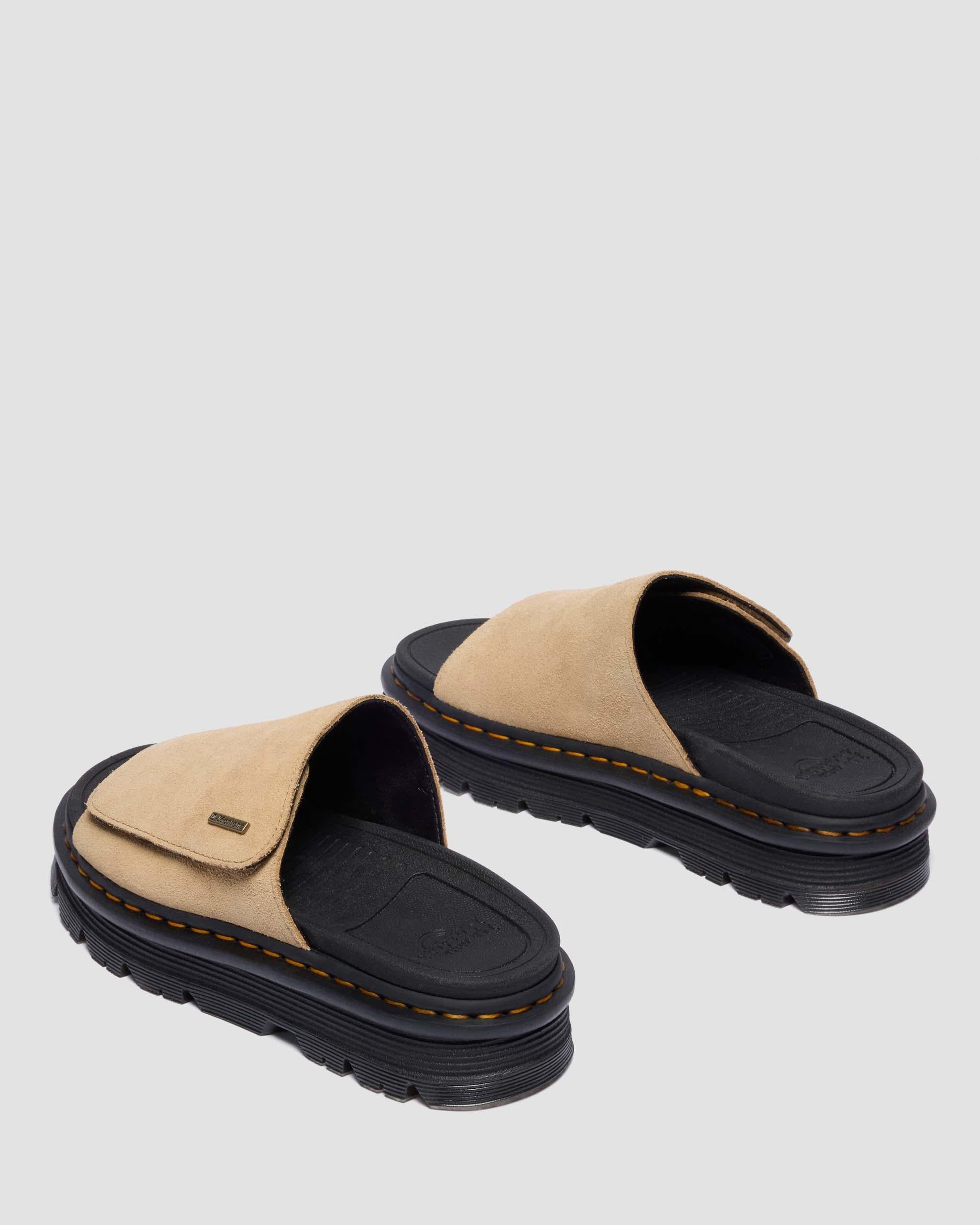 Zebzag Suede Platform Slides