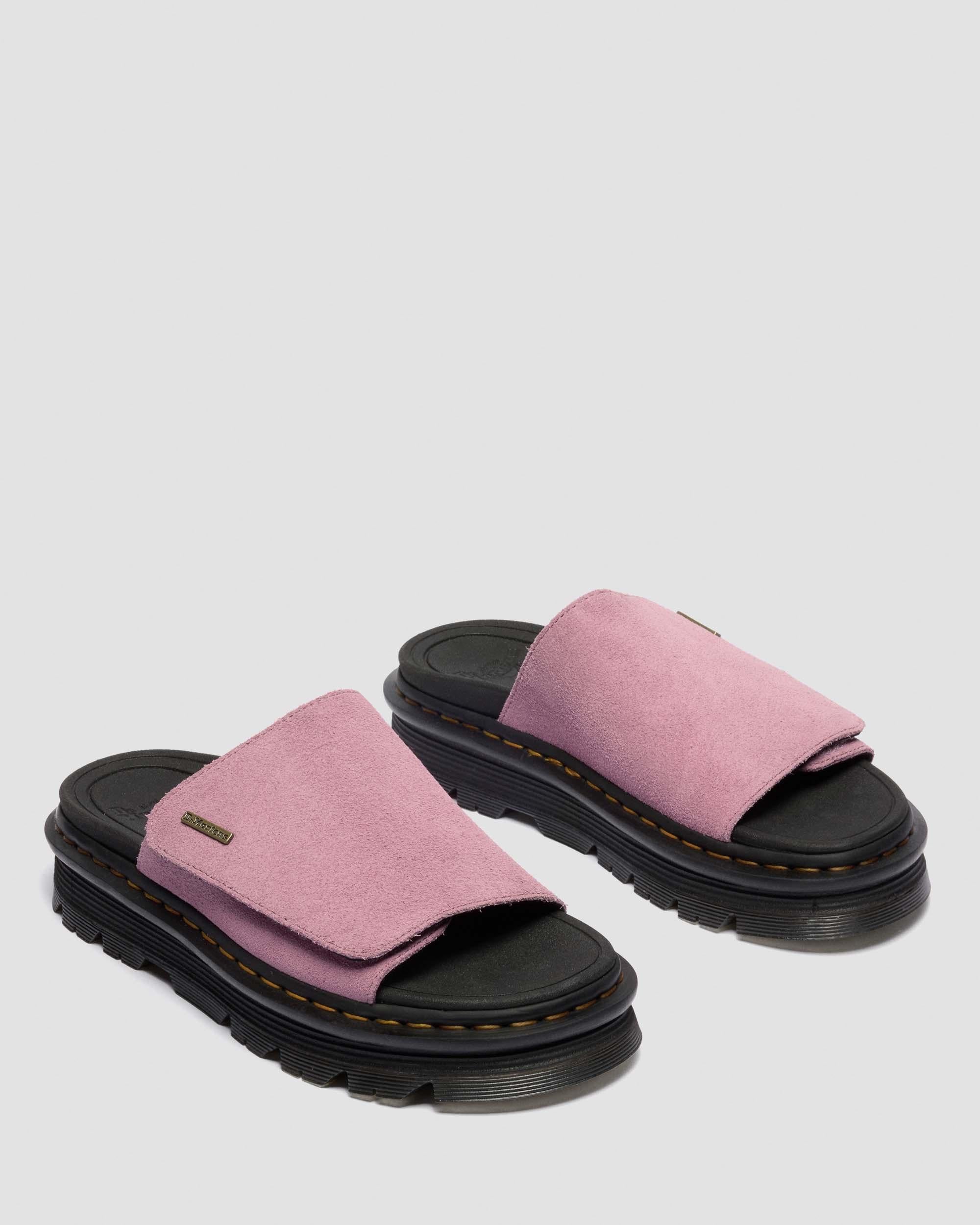 Zebzag Suede Platform Slides