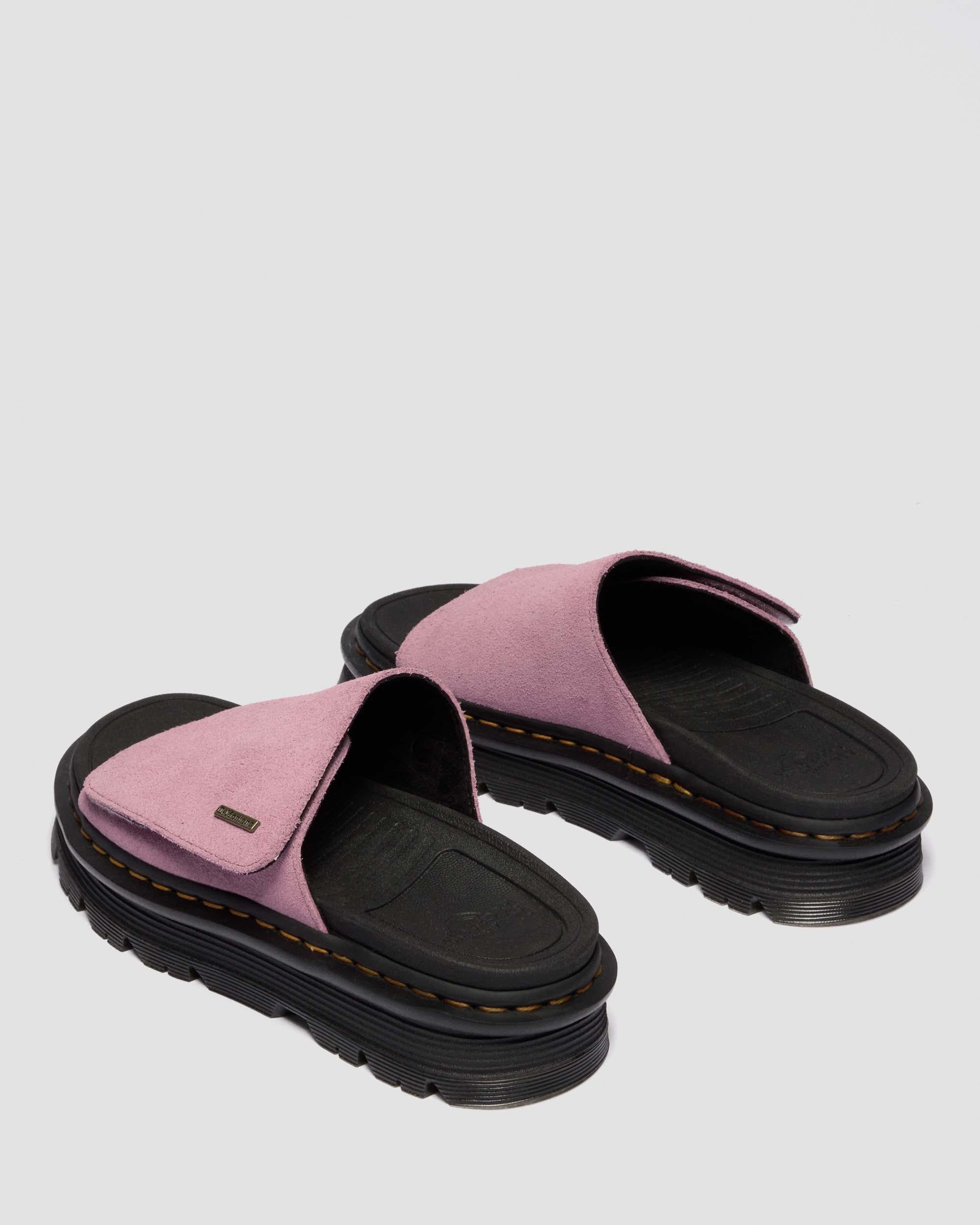 Zebzag Suede Platform Slides