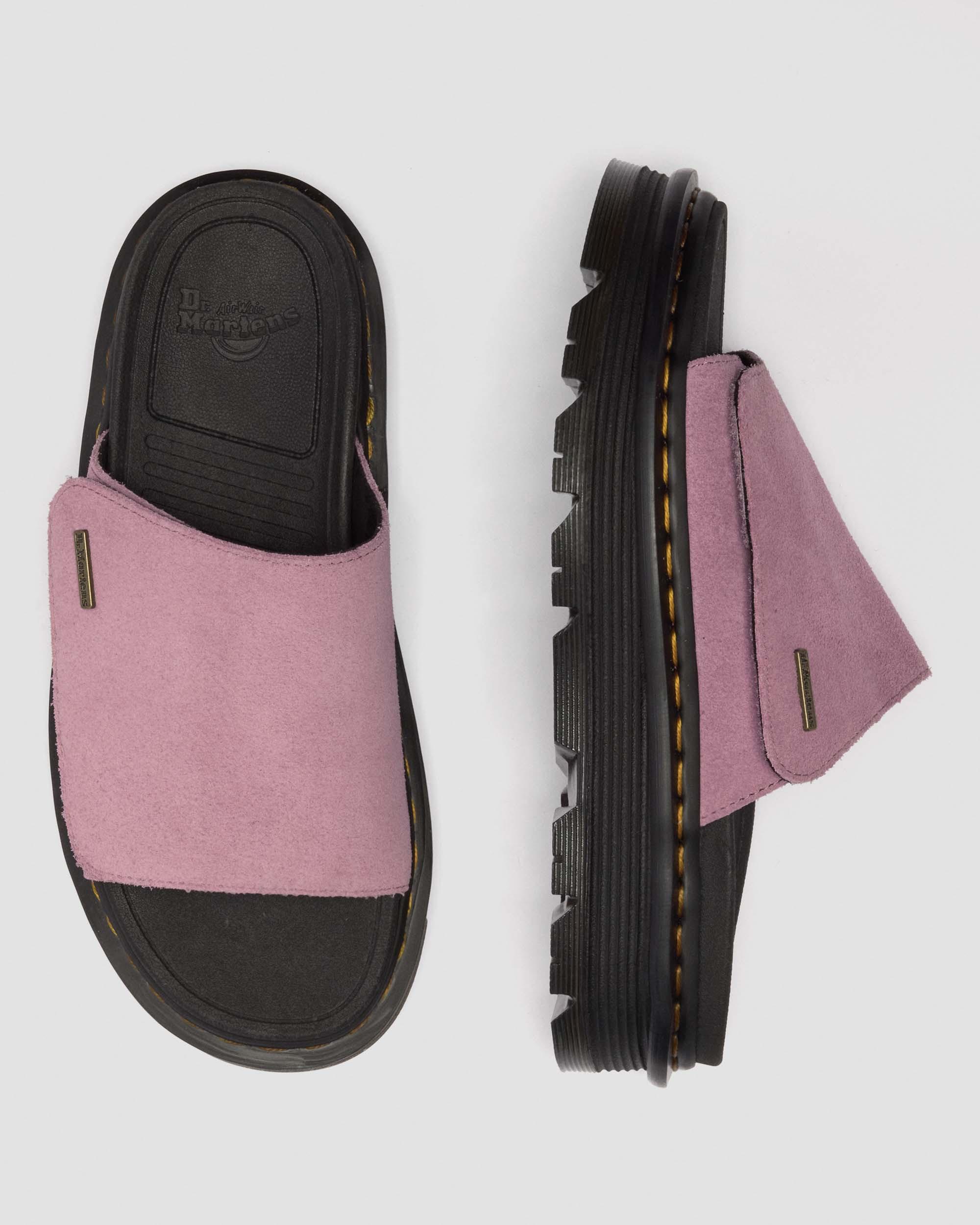 Zebzag Suede Platform Slides