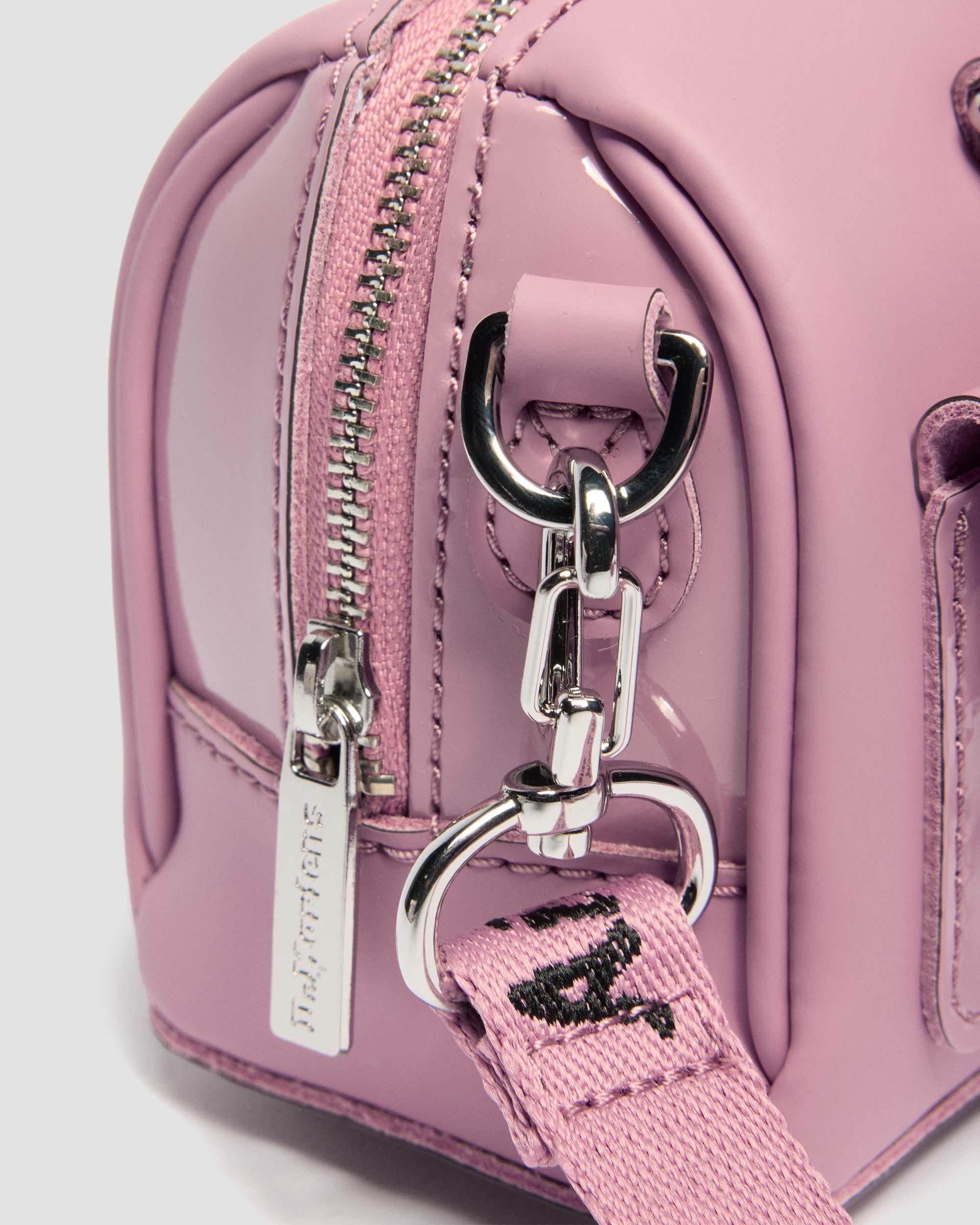 Mini Top Handle Patent Leather Bag