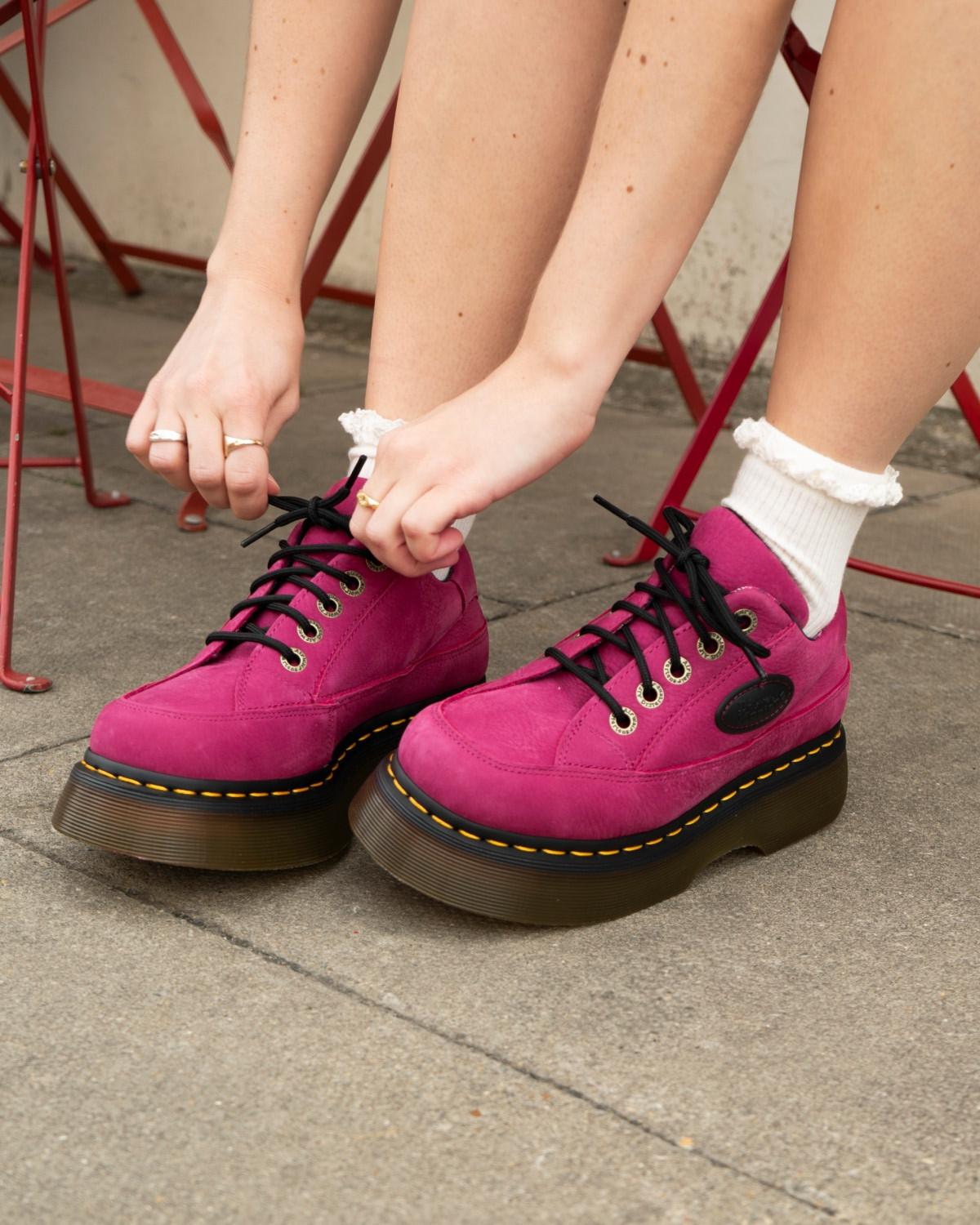 Buzz 5-eye Milled Nubuck Leather Shoes