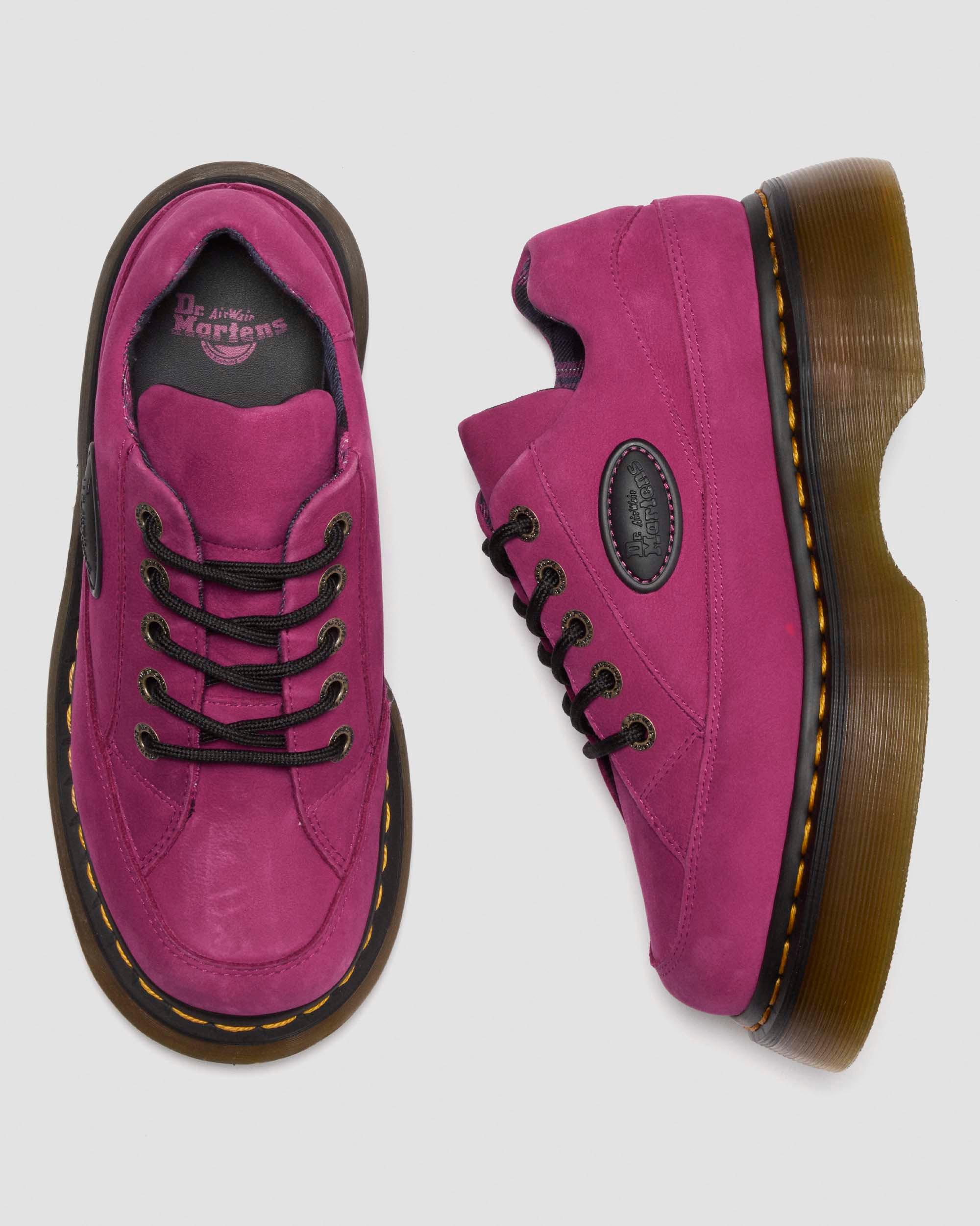 Buzz 5-eye Milled Nubuck Leather Shoes