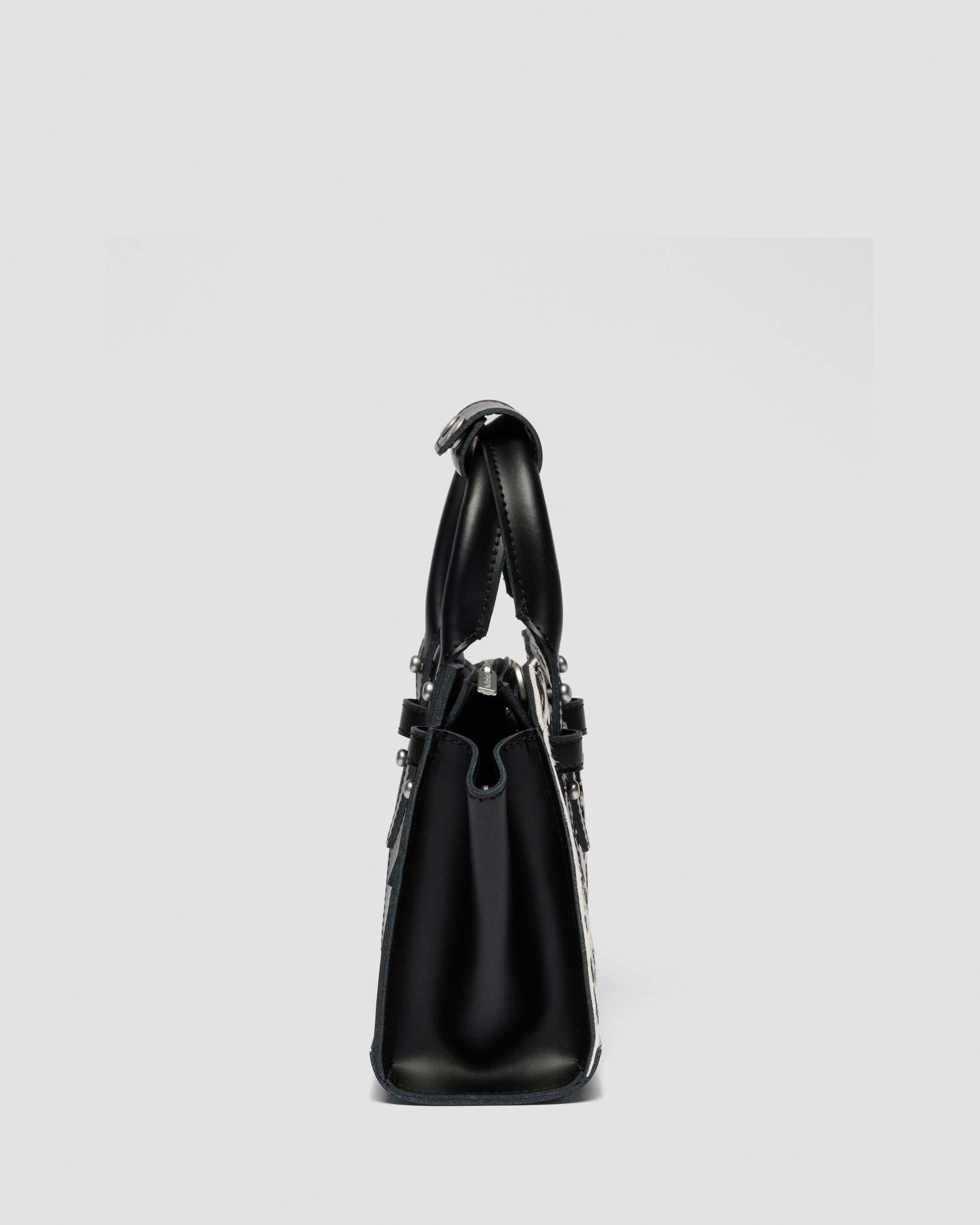 Extra Small Dalmatian Hair-On Leather Tote Bag