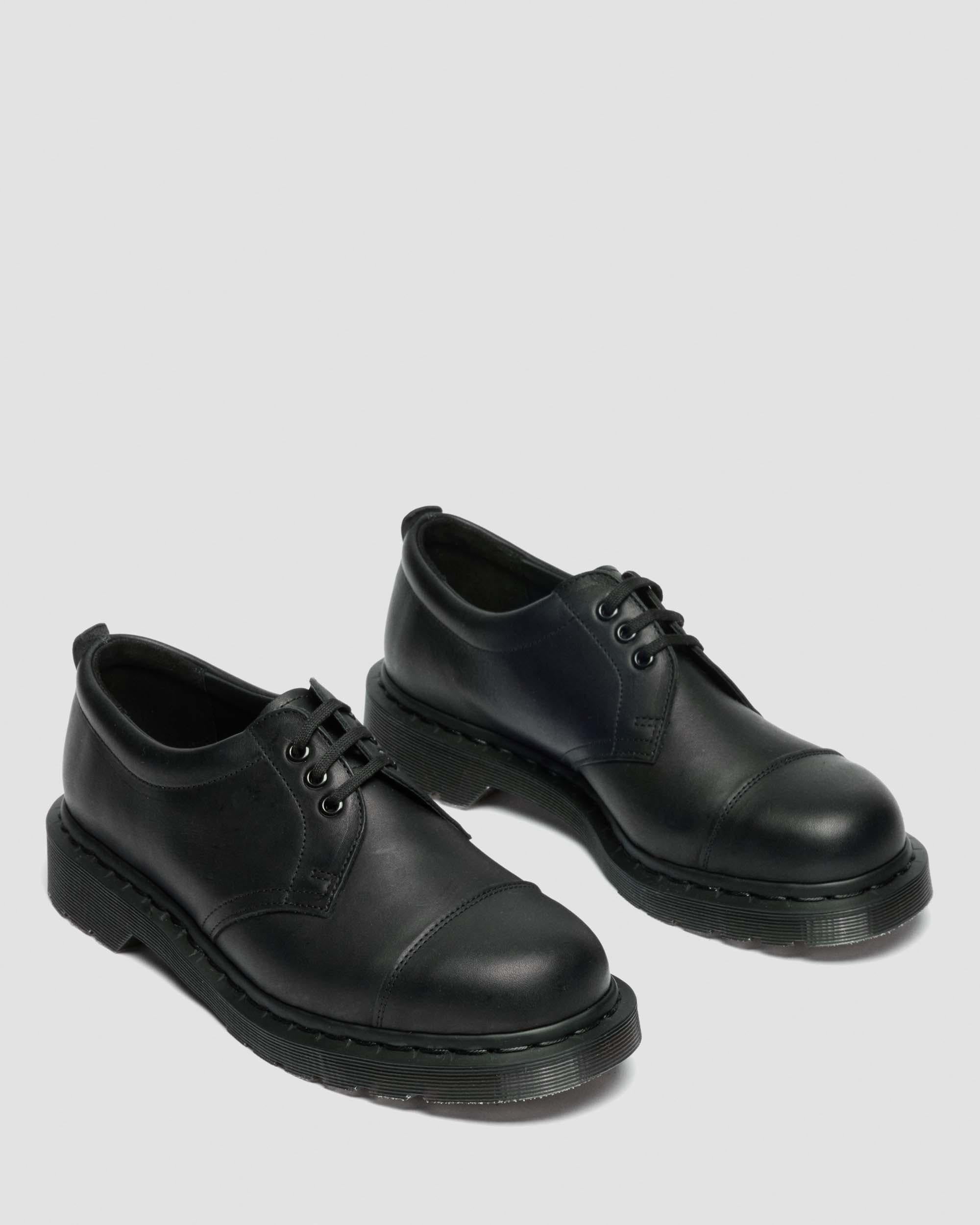 MHL. 1461 Grained Oiled Leather Oxford Shoes