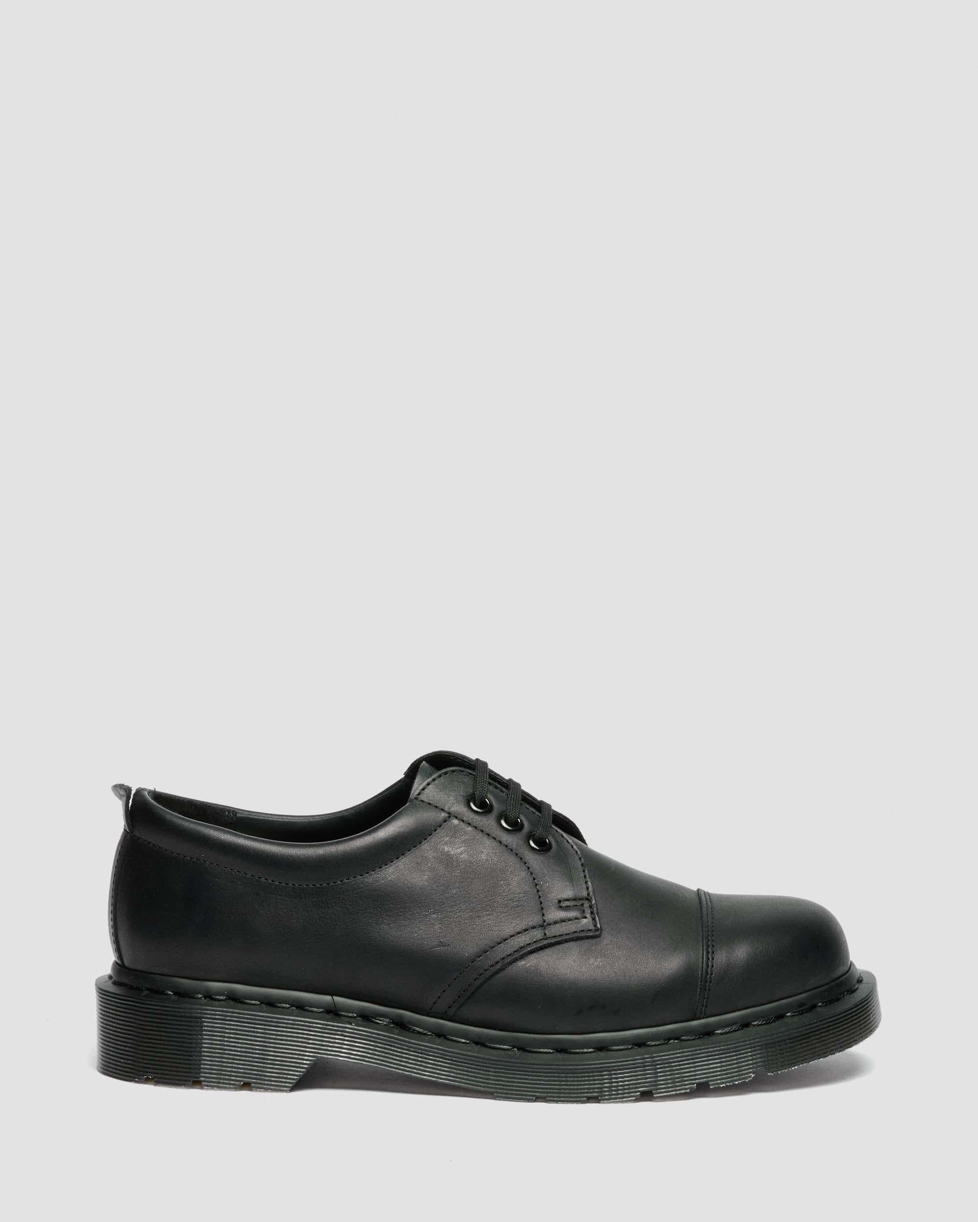 MHL. 1461 Grained Oiled Leather Oxford Shoes