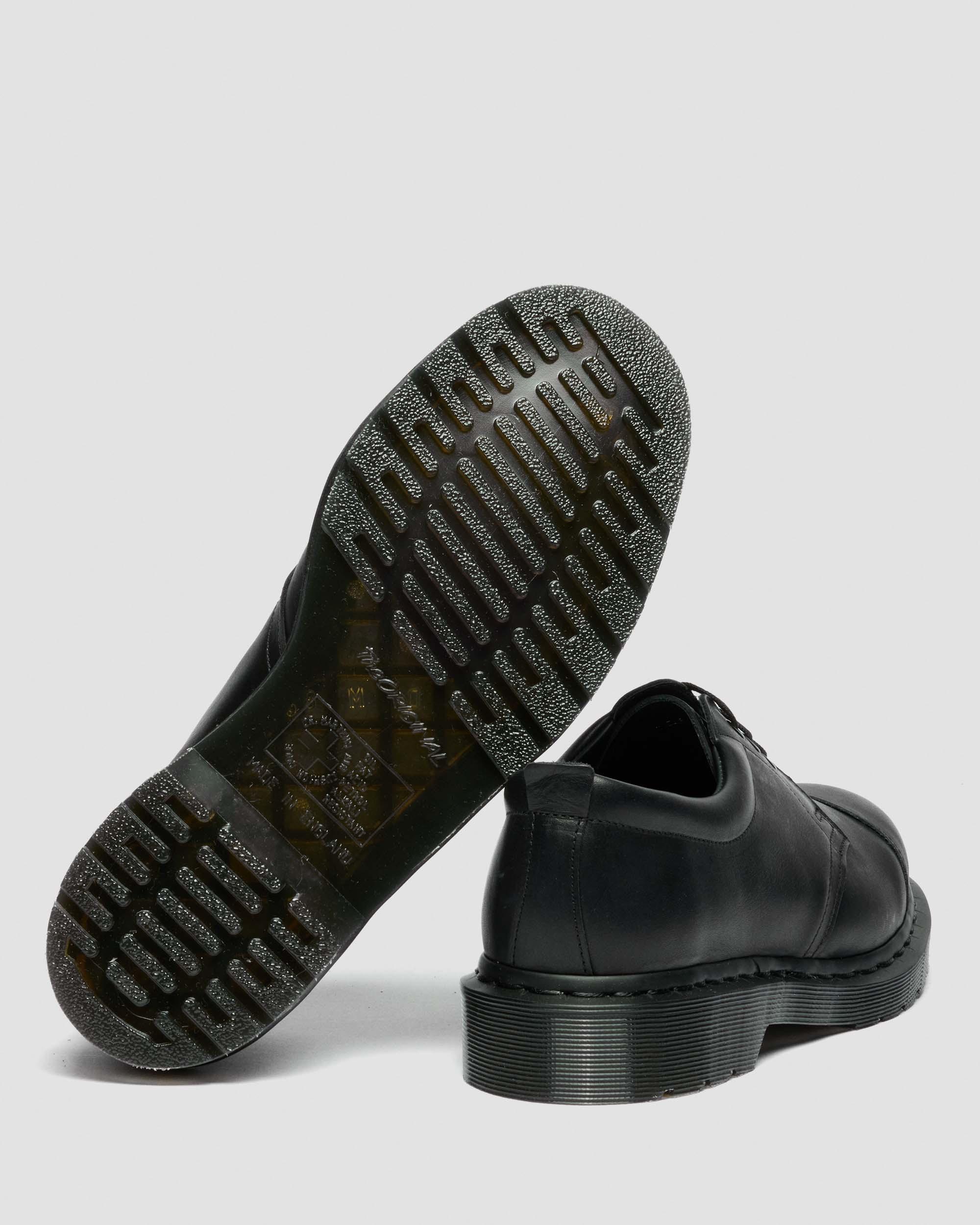 MHL. 1461 Grained Oiled Leather Oxford Shoes
