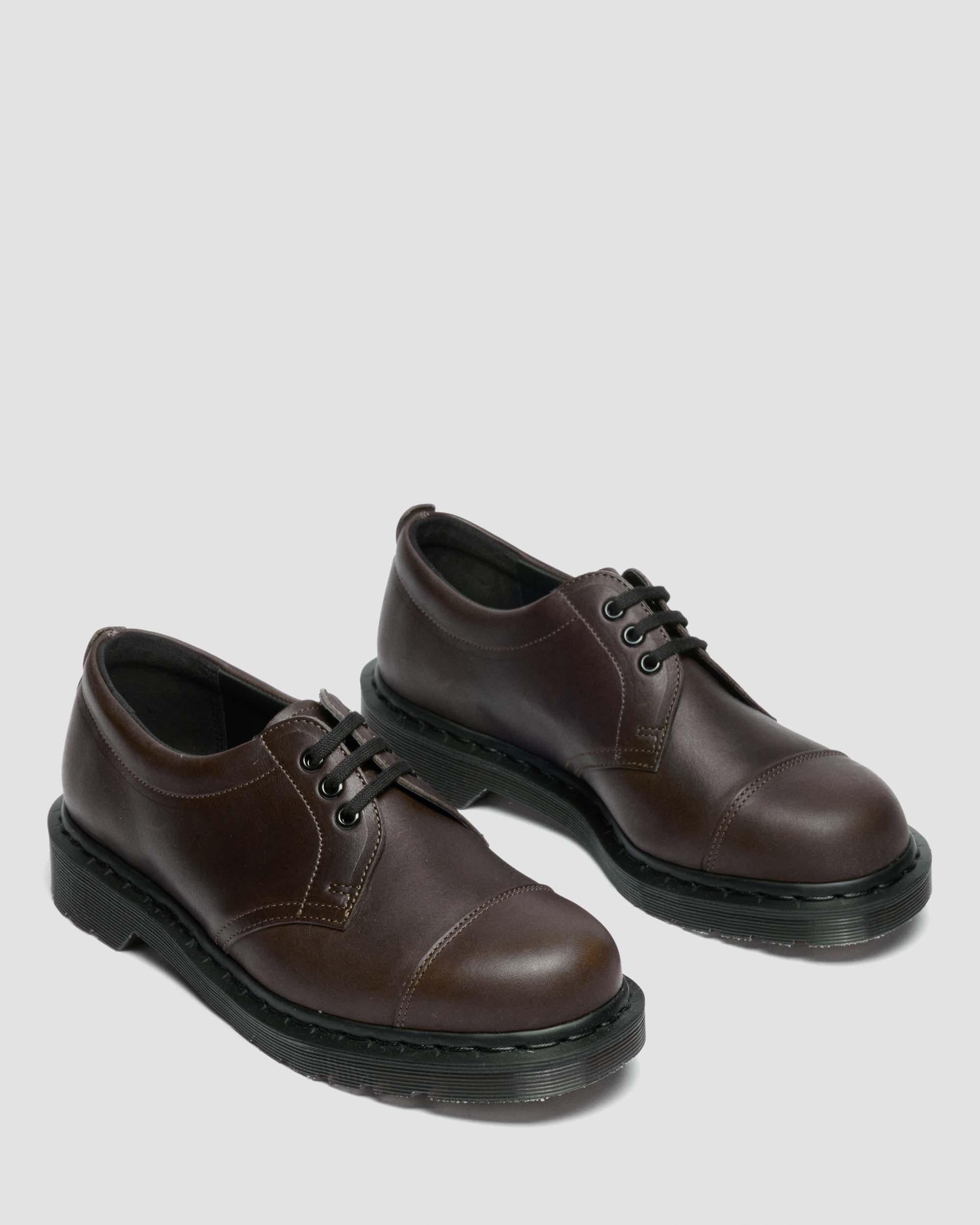 MHL. 1461 Grained Oiled Leather Oxford Shoes