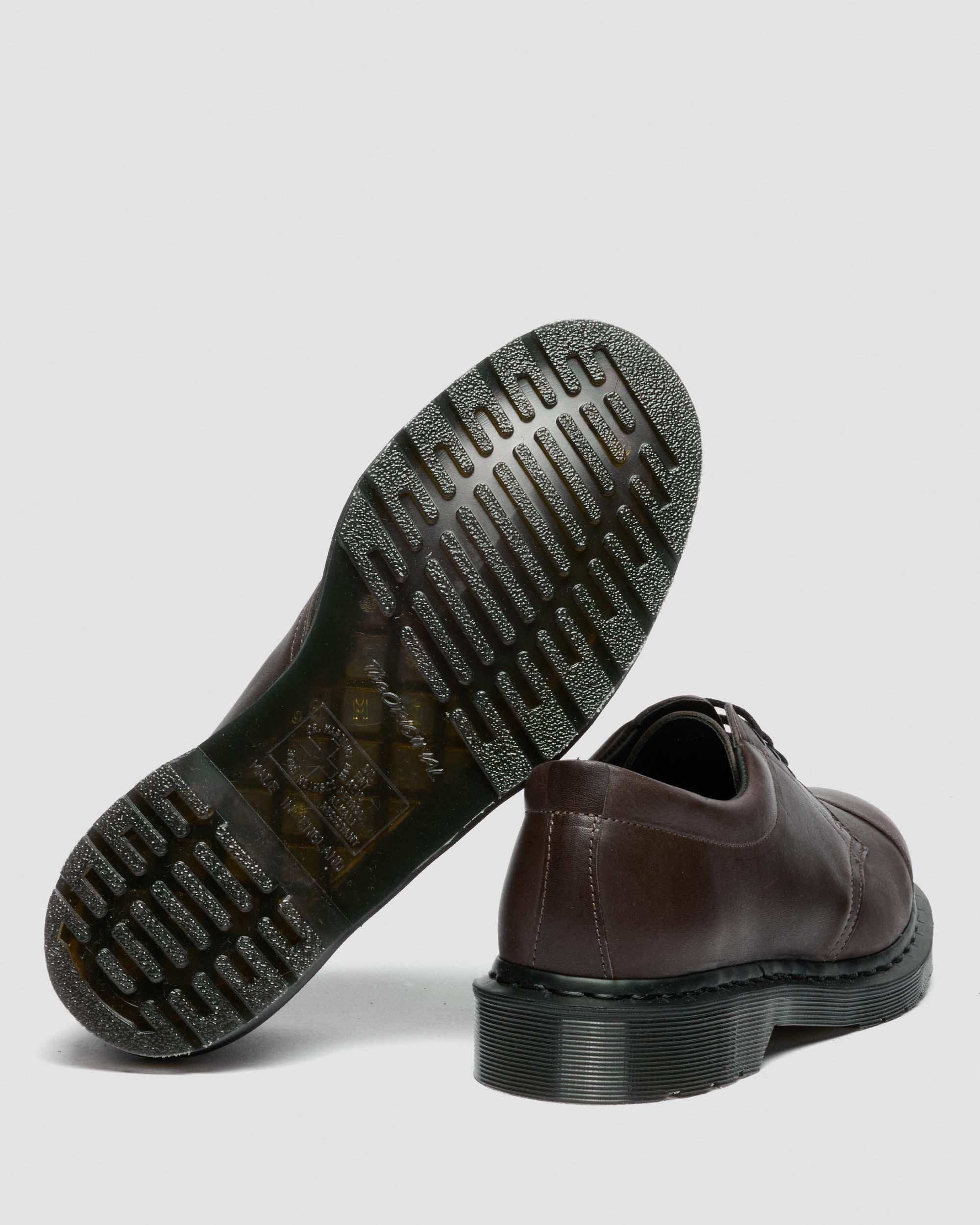 MHL. 1461 Grained Oiled Leather Oxford Shoes