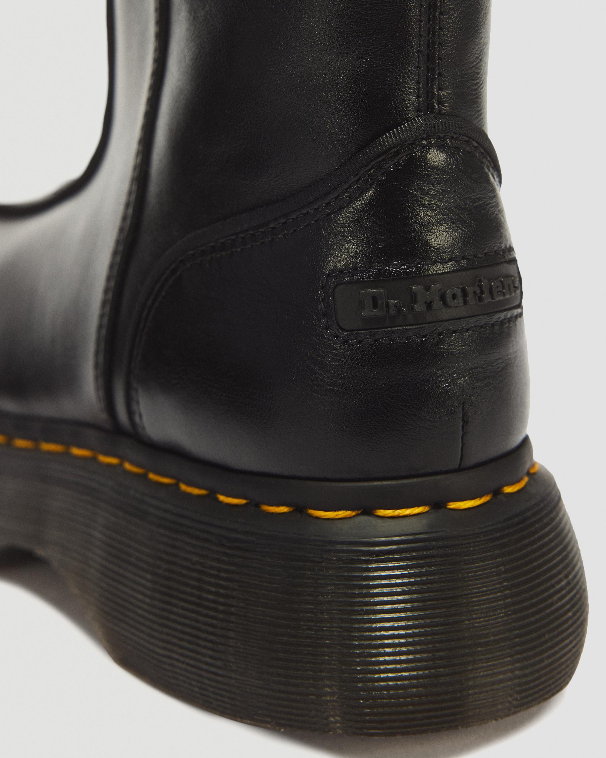 Buzz Hi Milled Gloss Leather Boots