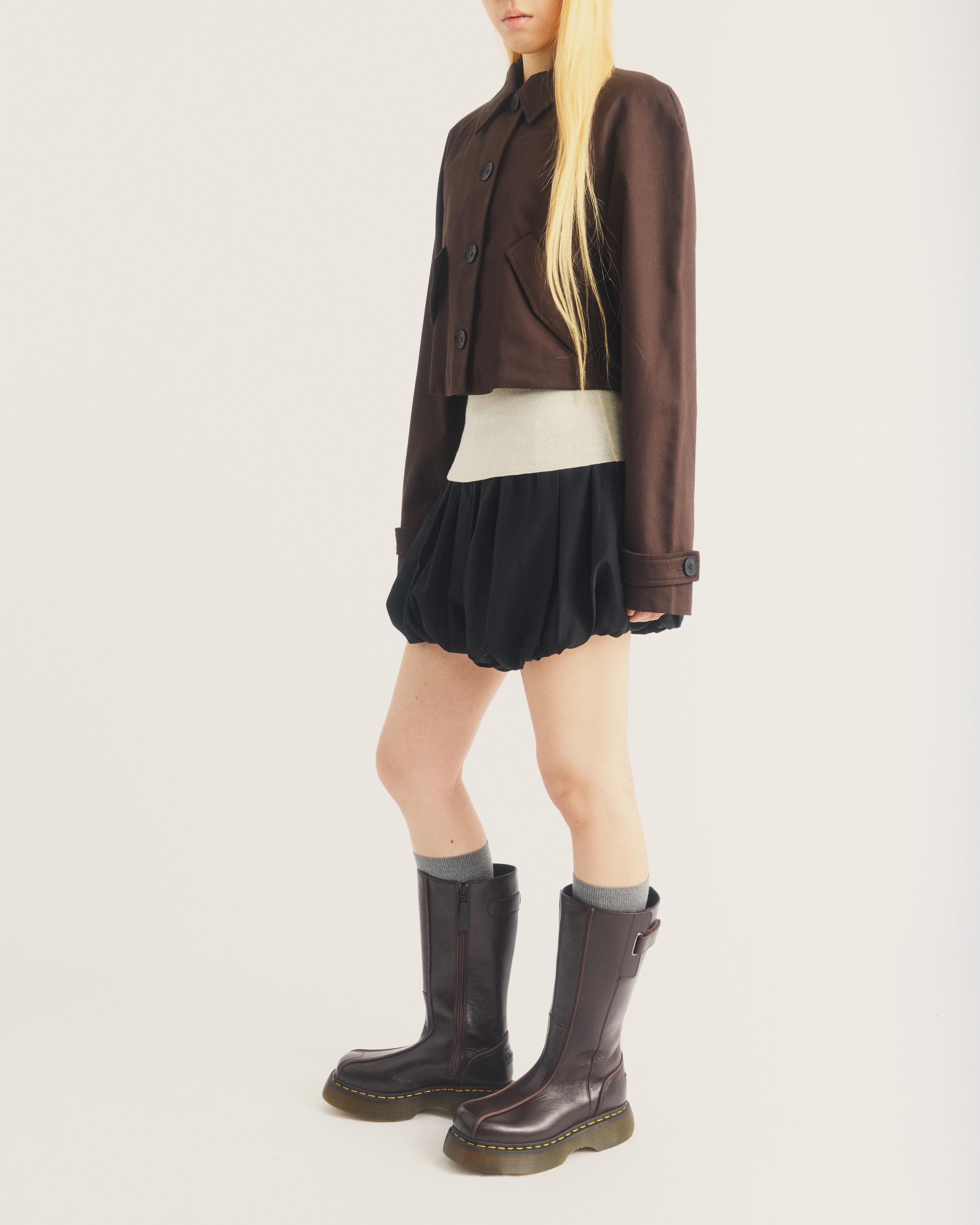Buzz Hi Milled Gloss Leather Boots