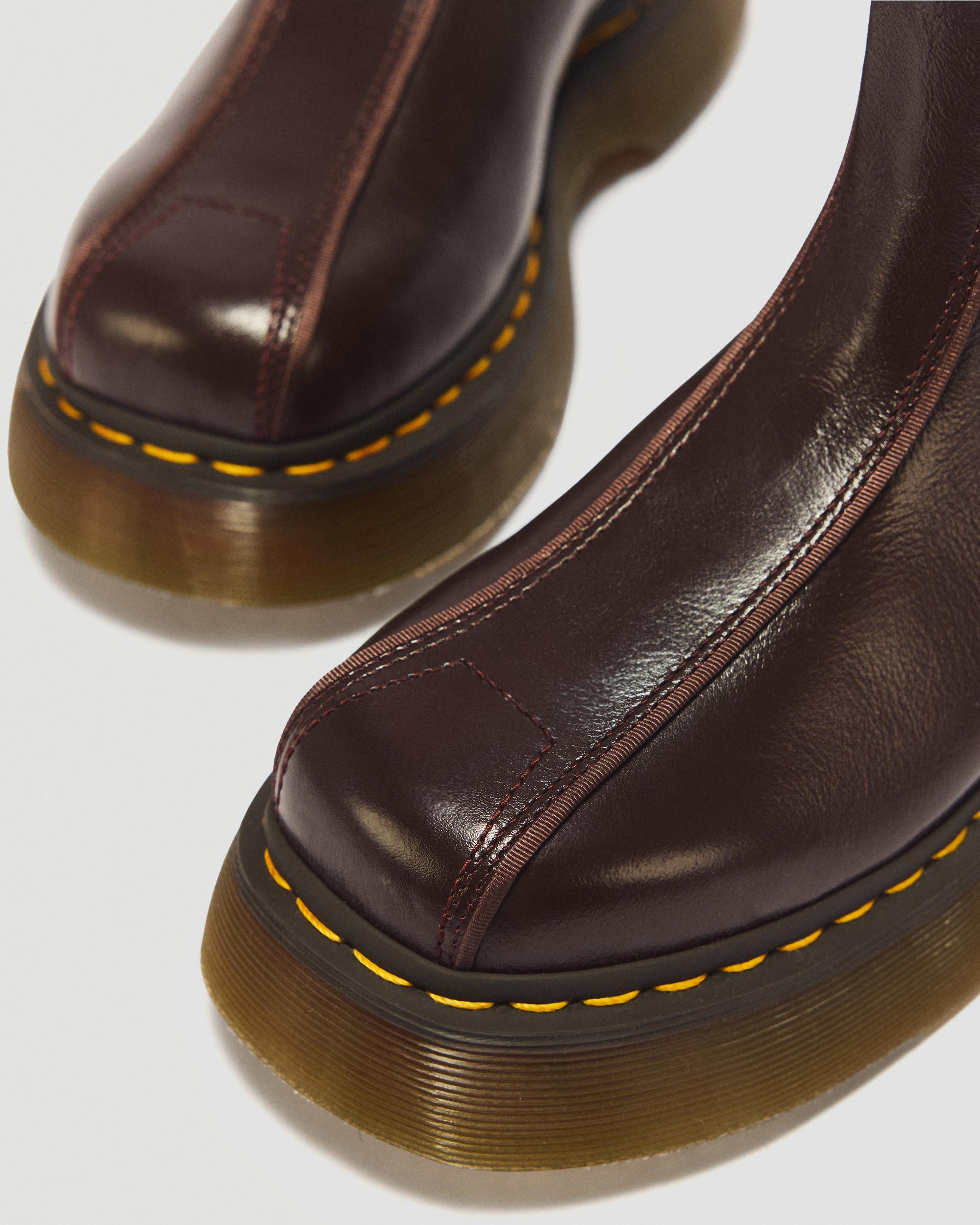 Buzz Hi Milled Gloss Leather Boots