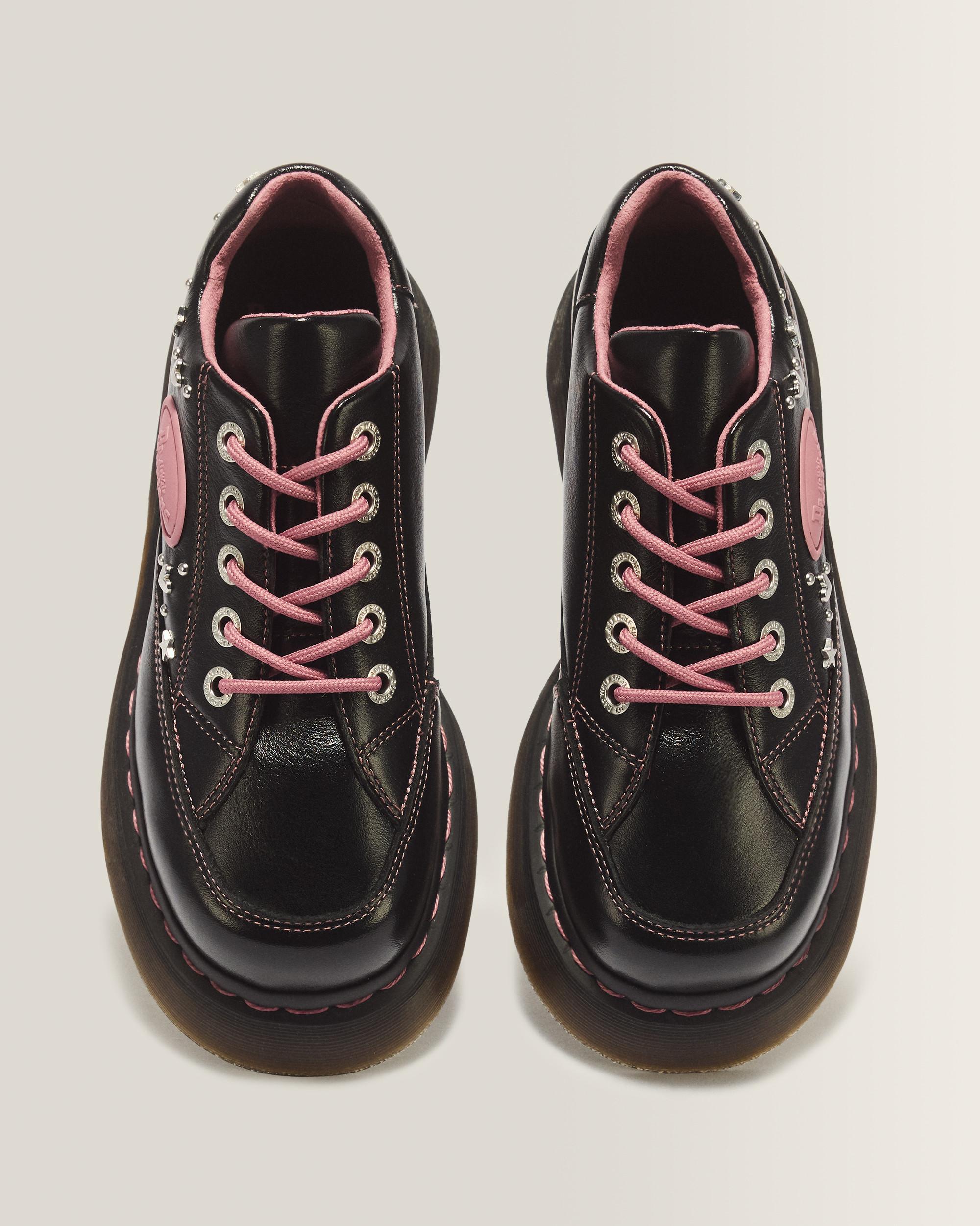 Buzz 5 Eye HS Milled Gloss Leather Shoes