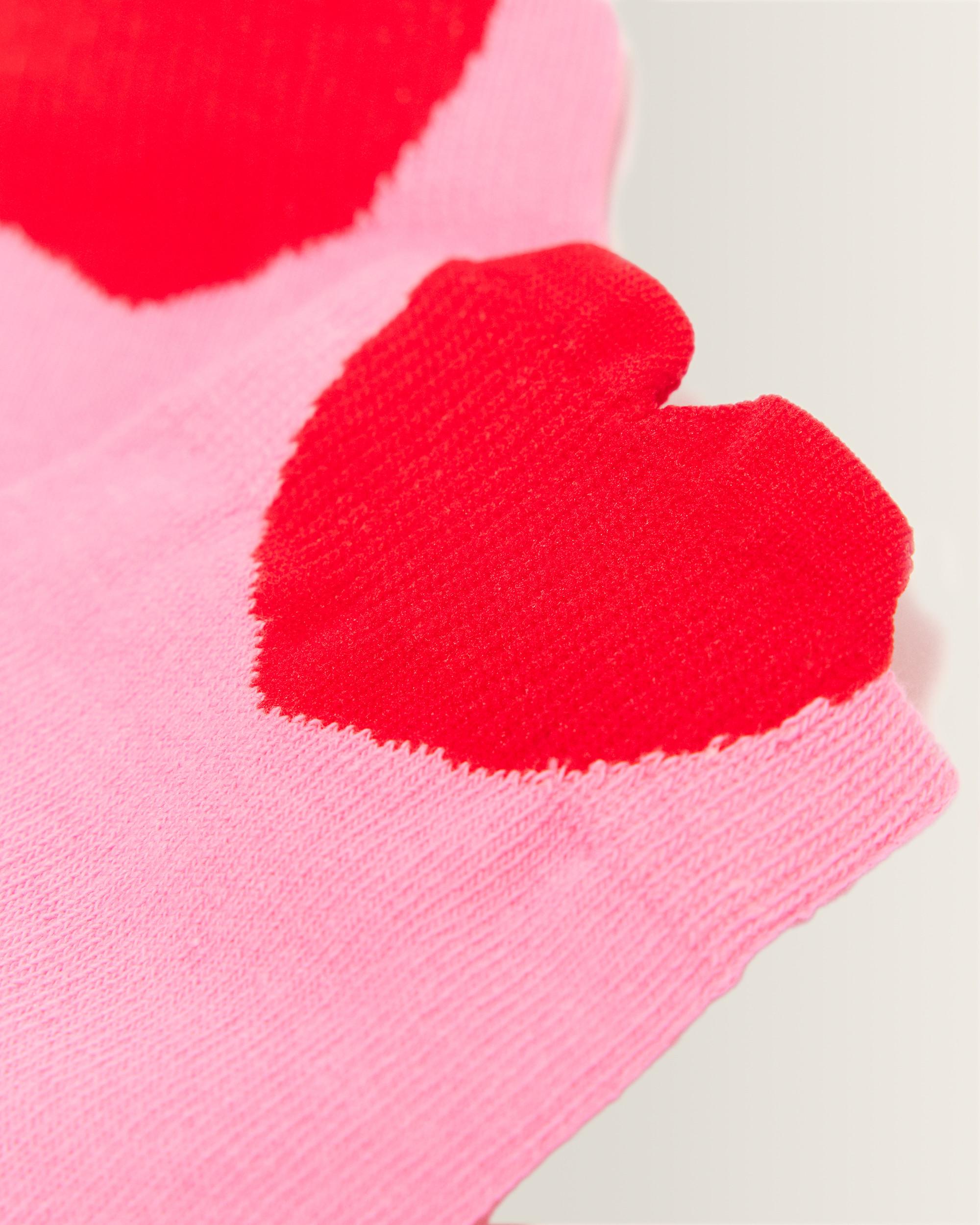 Powerpuff Girls Jacquard Heart Socks