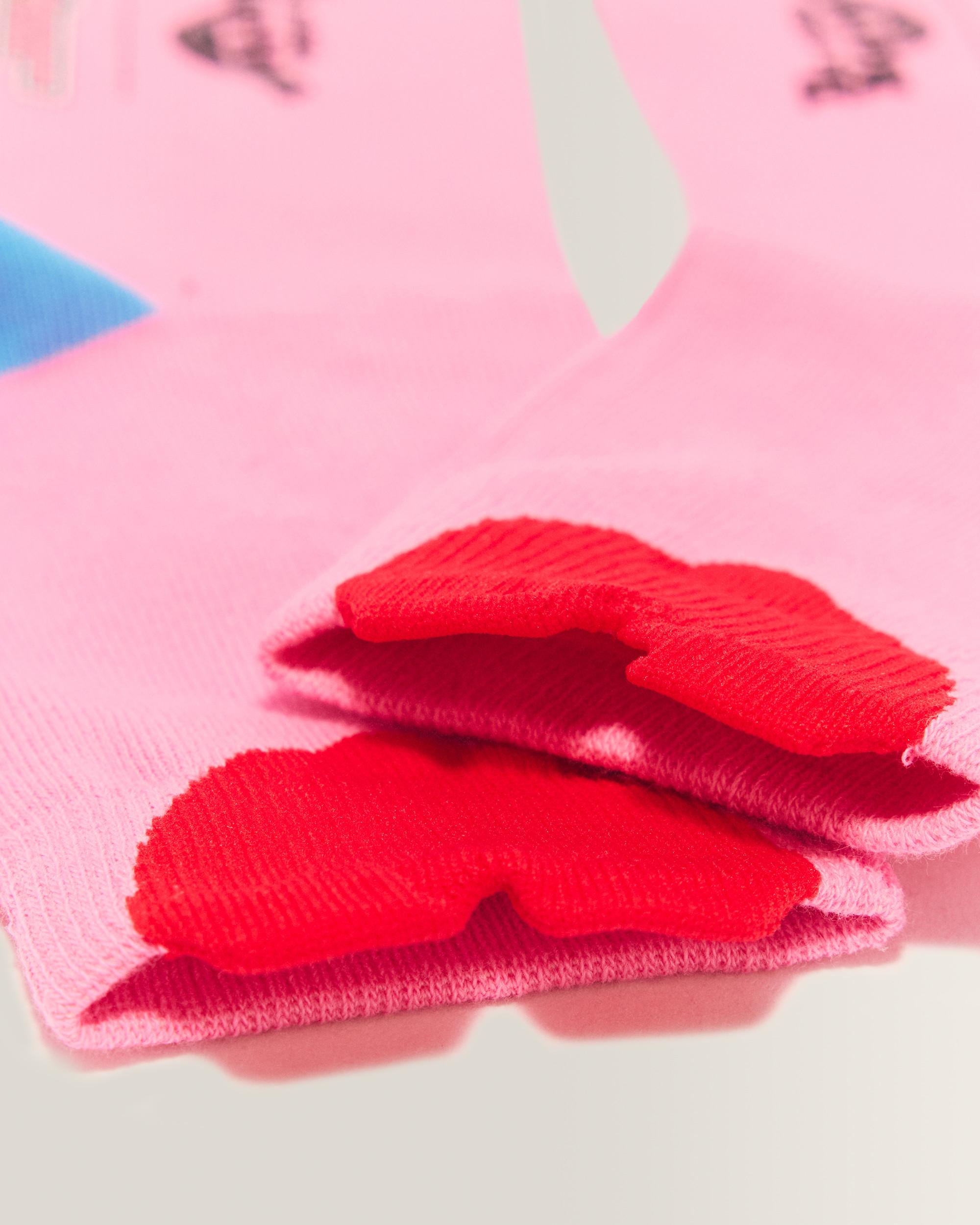 Powerpuff Girls Jacquard Heart Socks