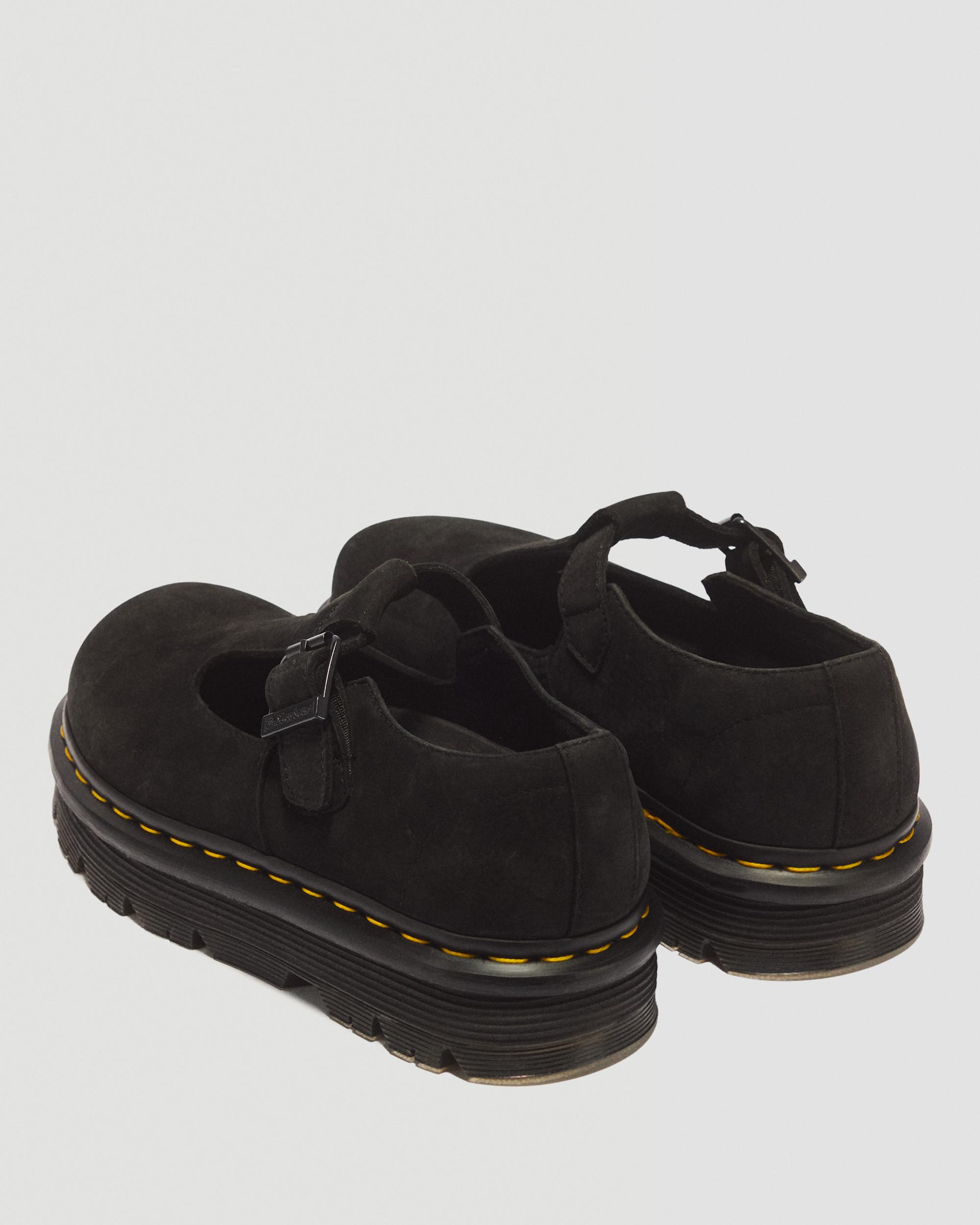 Zebzag Milled Nubuck Mary Jane Shoes