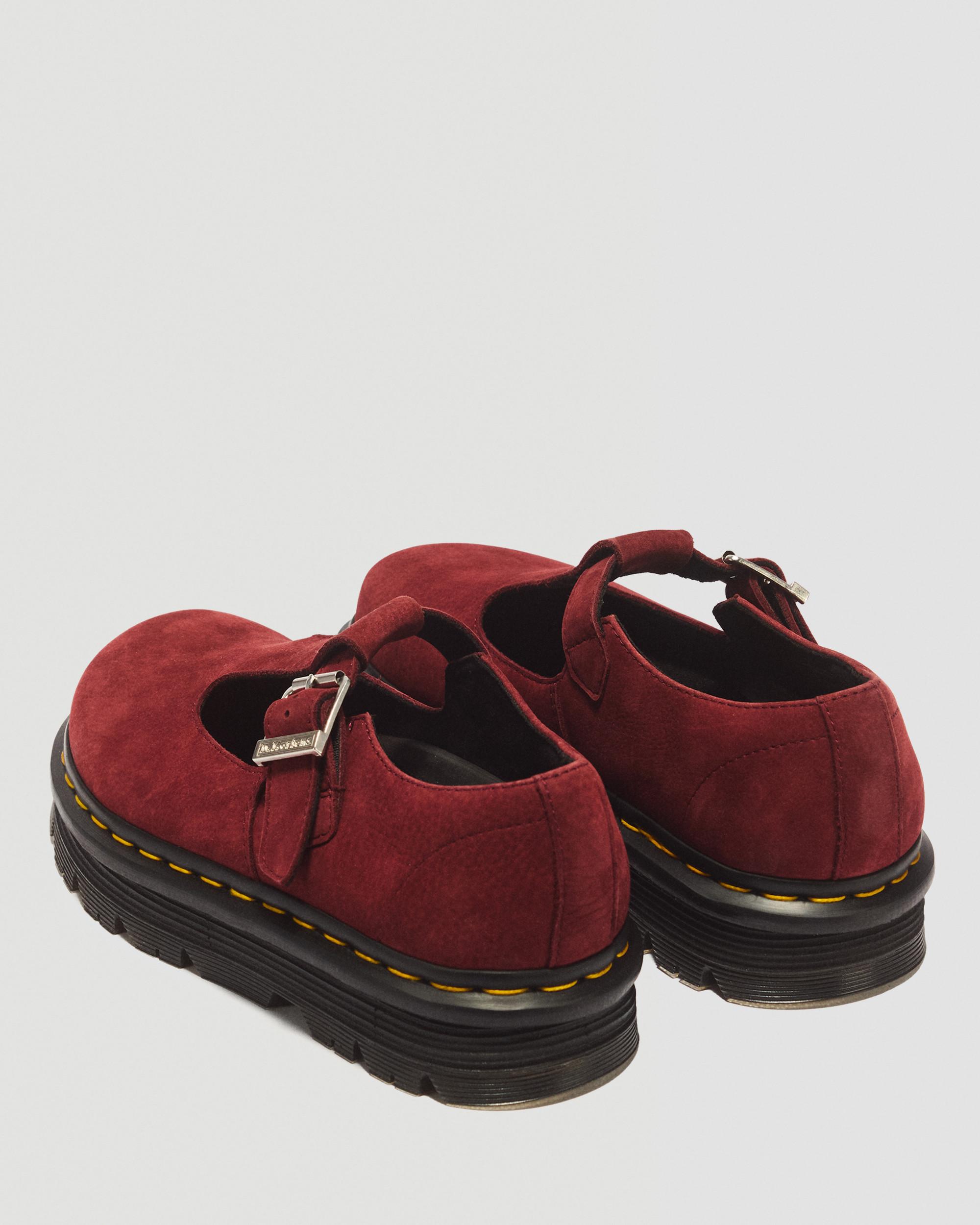 Zebzag Milled Nubuck Mary Jane Shoes