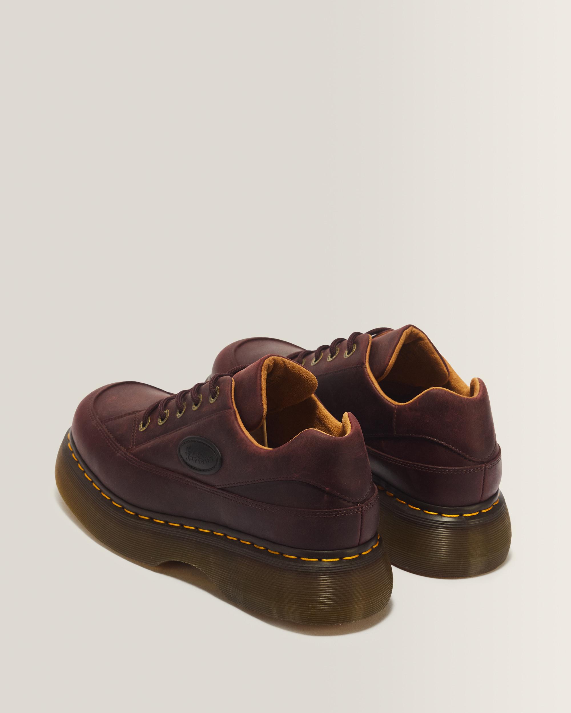 Buzz 5 Eye Crazy Horse Leather Shoes