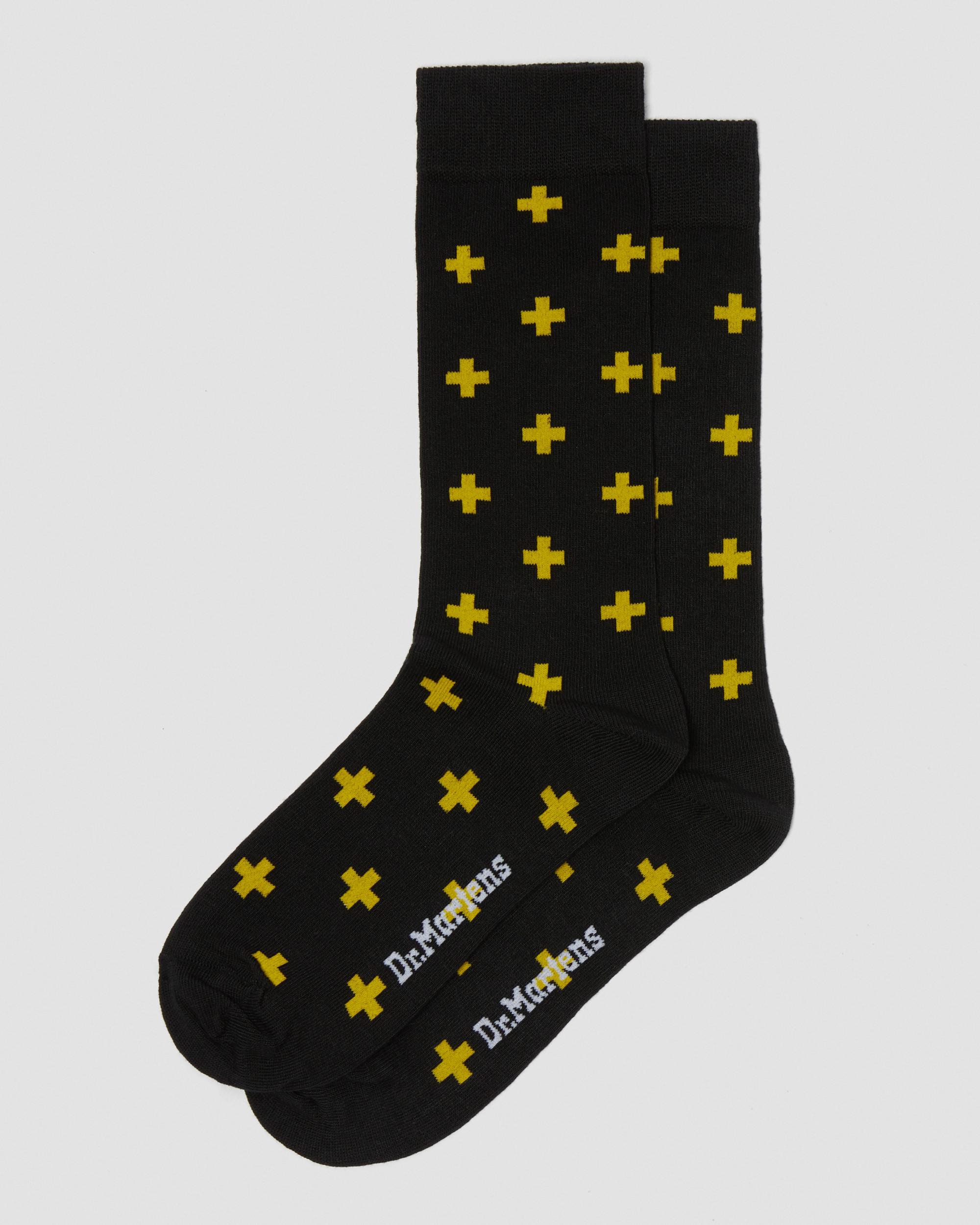 Cross Logo Sock