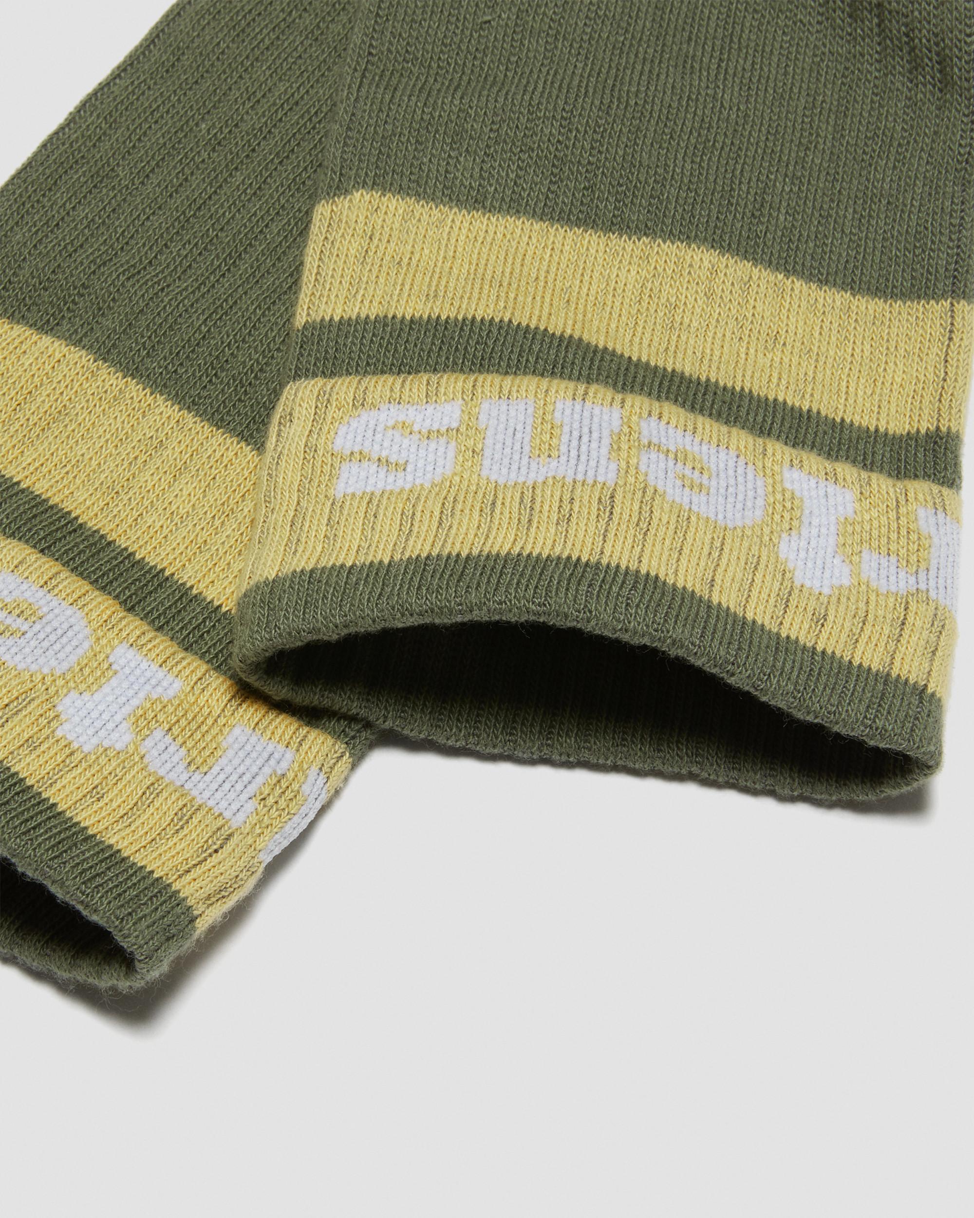 Athletic Logo 3-Pack Cotton Blend Socks in Black | Dr. Martens Athletic Logo 3-Pack Cotton Blend Socks in Black | Dr. Martens