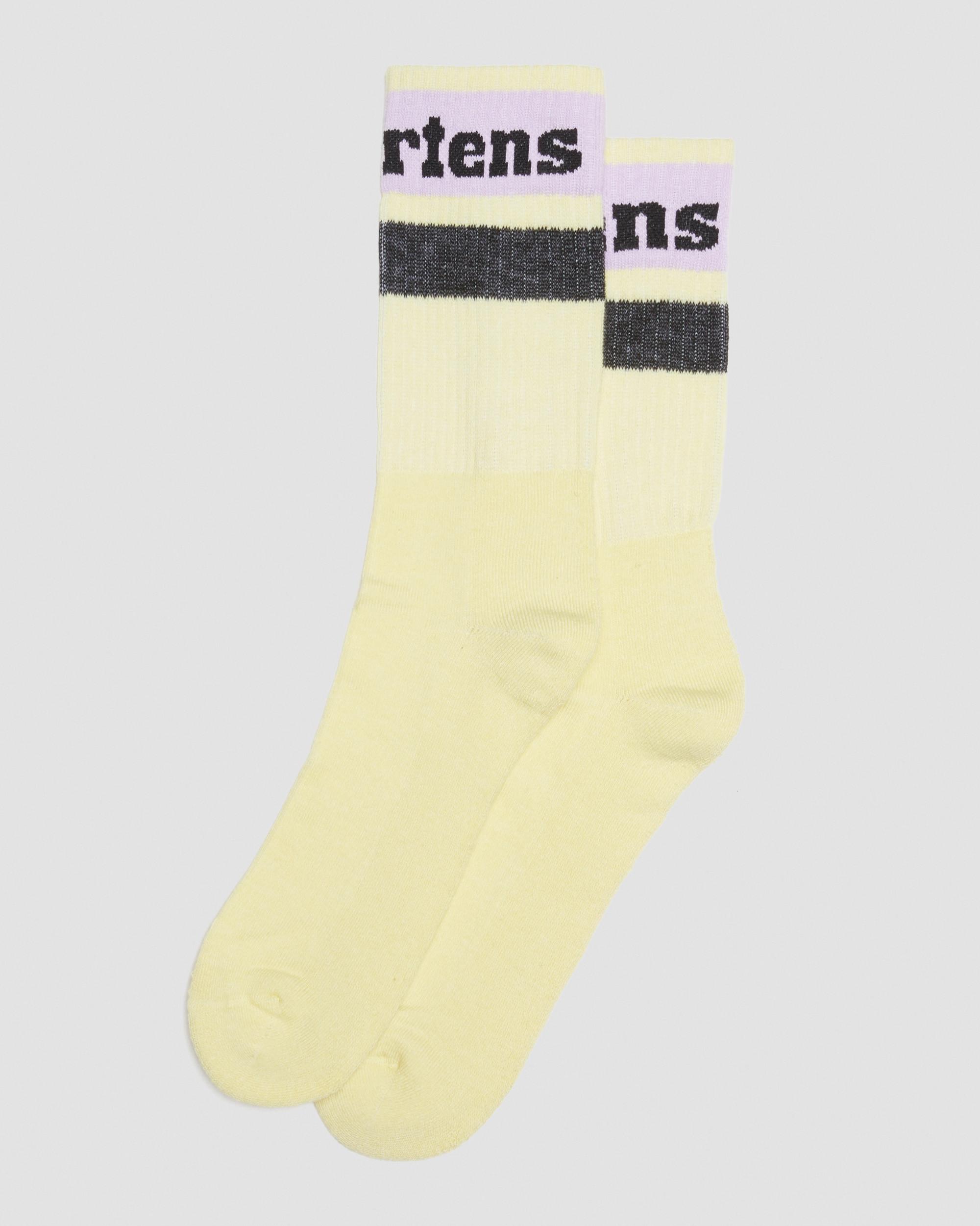 Dr. Martens標誌設計棉質運動襪款