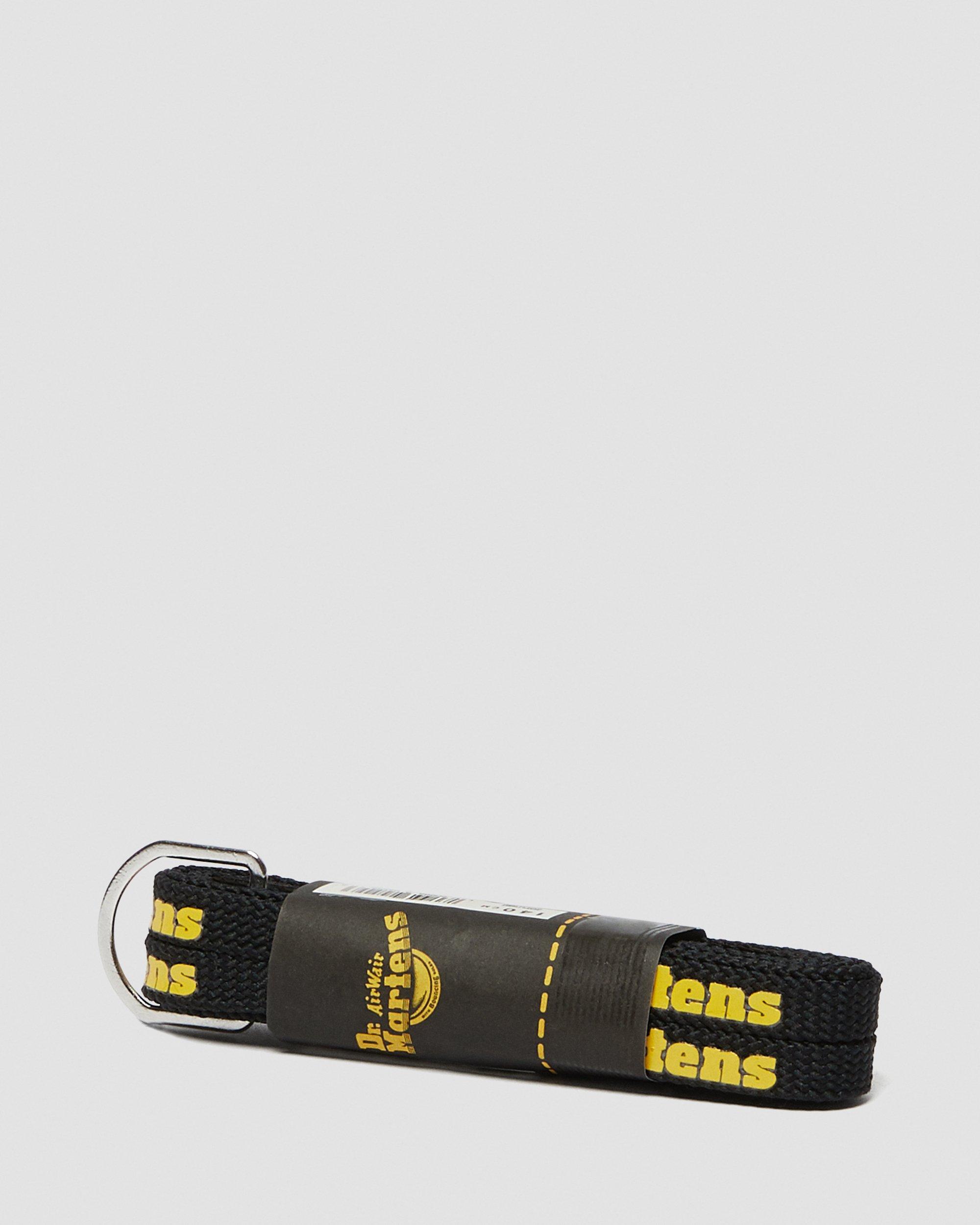 140cm Black/Yellow Logo Lace (8-10 eye shoe)