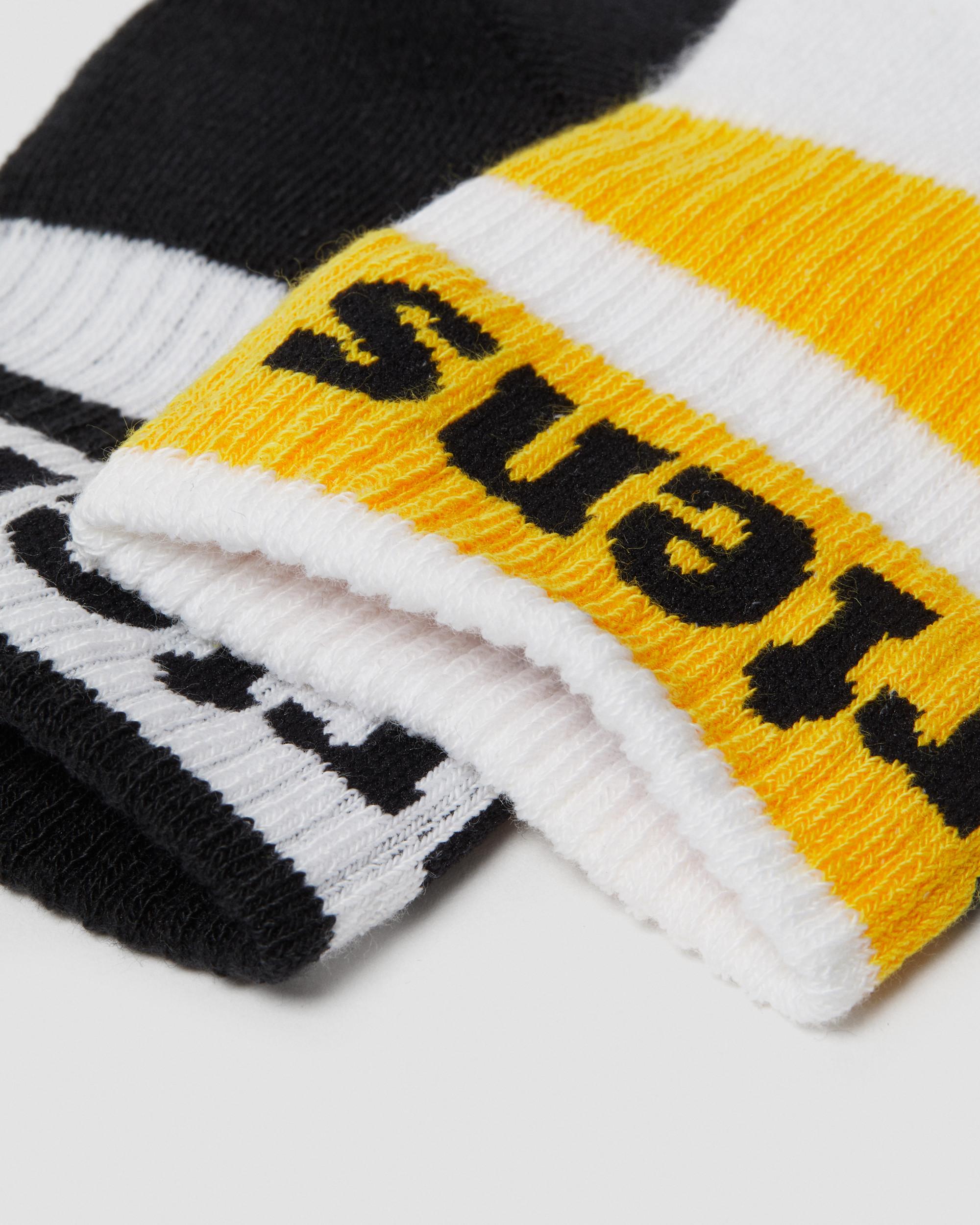  Athletic Logo Cotton Blend Short 2-Pack Socks