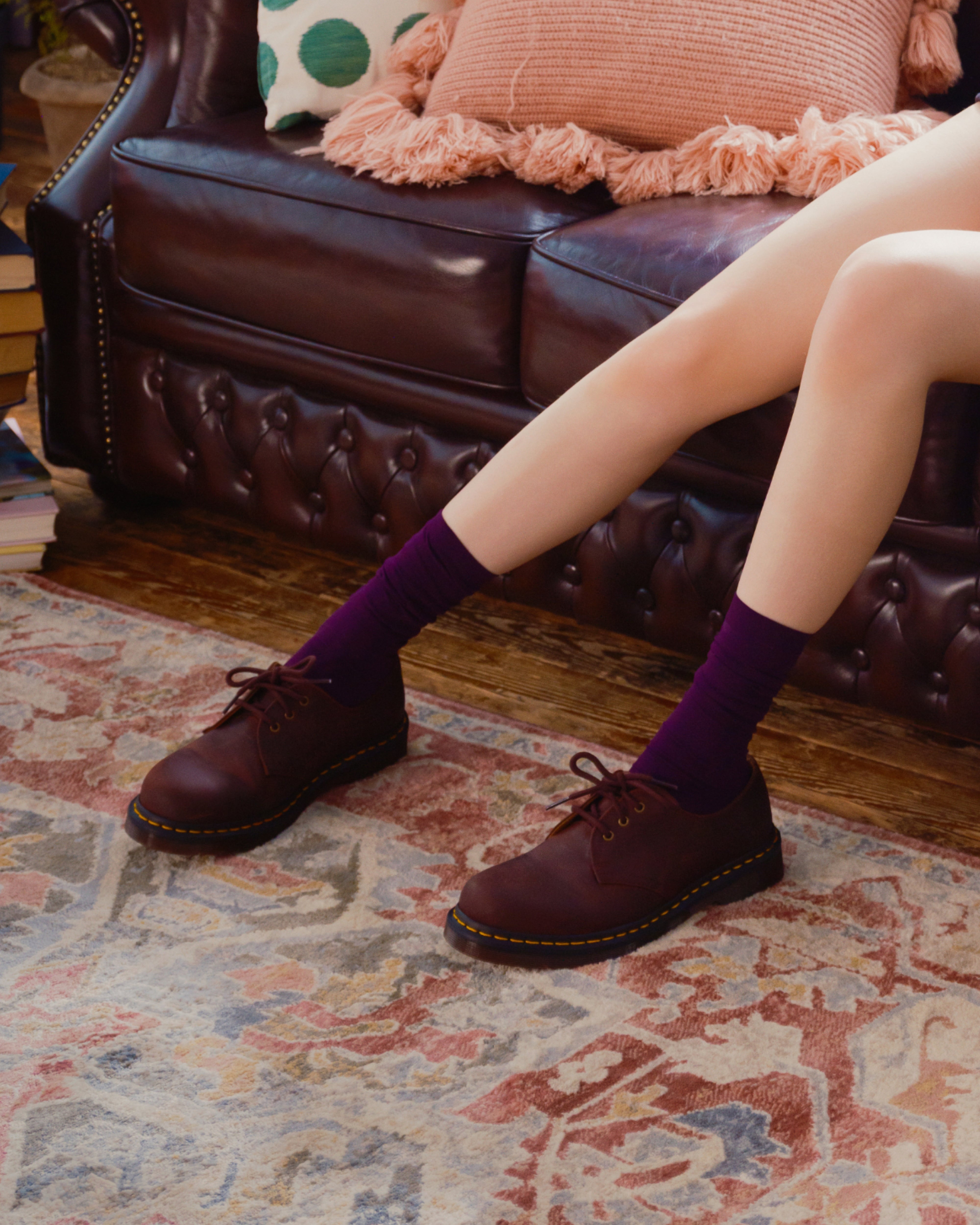 1461 Crazy Horse Leather Oxford Shoes