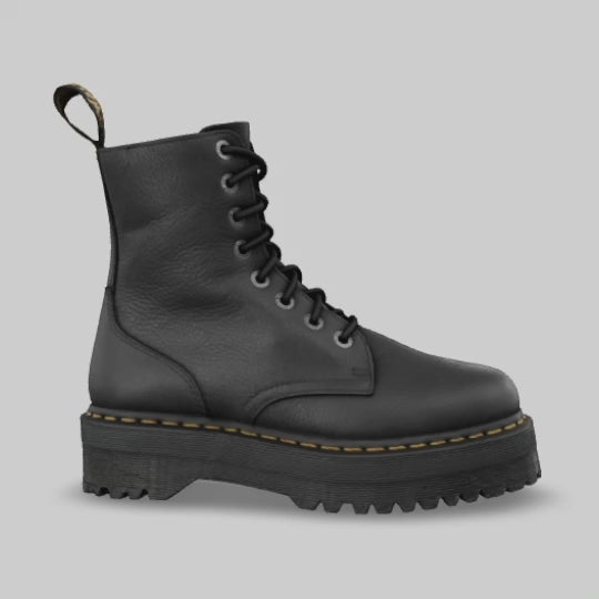 Jadon III Pisa Leather Platform Boots Dr. Martens Hong Kong